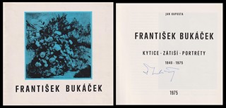 František Bukáček (1910 - 1988) - Kytice - zátiší - portréty