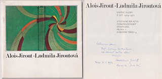 Alois Jirout (1899 - 1960) - Alois Jirout, Ludmila Jiroutová Knižní vazby z let 1929 - 1971