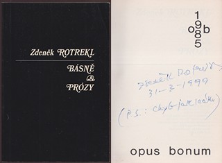 Zdeněk Rotrekl (1920 - 2013) - Básně & prózy
