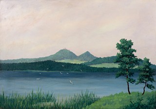 Gustav S. Maran (1886 - 1983) - Máchovo jezero