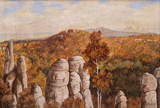 Bohuslav Knobloch (1924 - 1998) - Prachovské skály