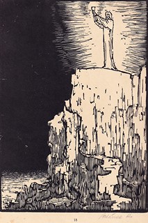 Rudolf Adámek (1882 - 1953) - Na skále