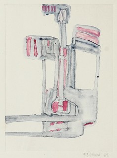 Zdena Fibichová (1933 - 1991) - Sedící postava II.