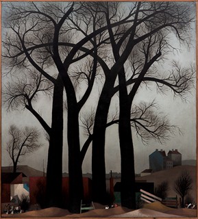 Vlastimil Beneš (1919 - 1981) - Černé stromy (Schwarze Bäume)