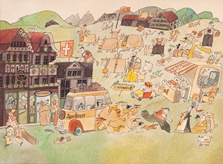 Adolf Born (1930 - 2016) -  Švýcarsko