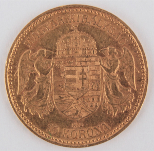 Zlatá mince: 10 Koruna 1900