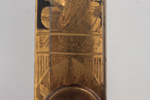 Důstojnická šavle se zlacenou a modřenou čepelí - Peter Knecht Solingen 1844
