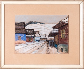 Miloš Alexander Bazovský (1899 - 1968) - Vesnice