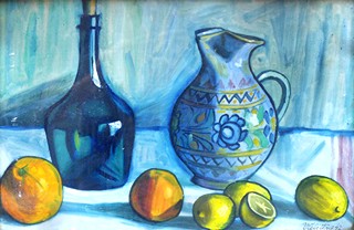 Géza Včelička (1901 - 1966) - Zátiší s ovocem