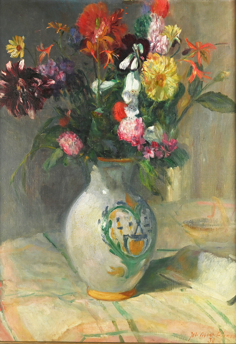 Jaroslav Malinský (1897-1979) - Kytice ve džbánu
