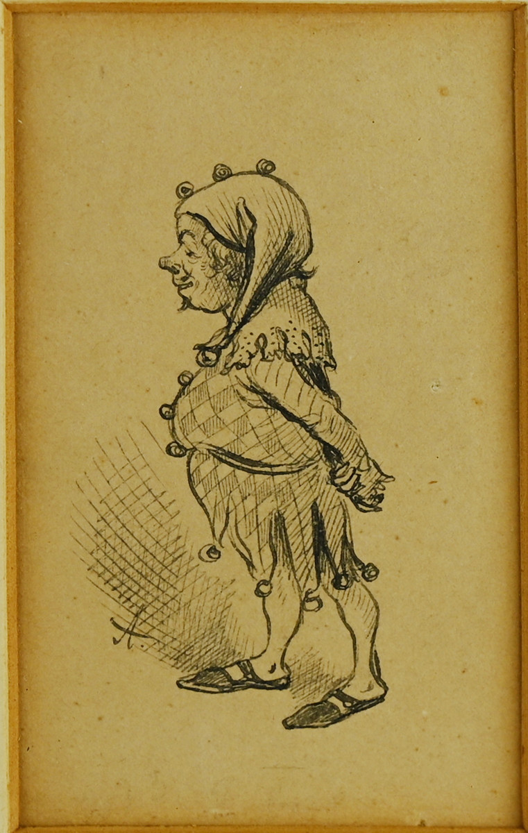 Mikoláš Aleš (1852-1913) - Alešův kašpárek