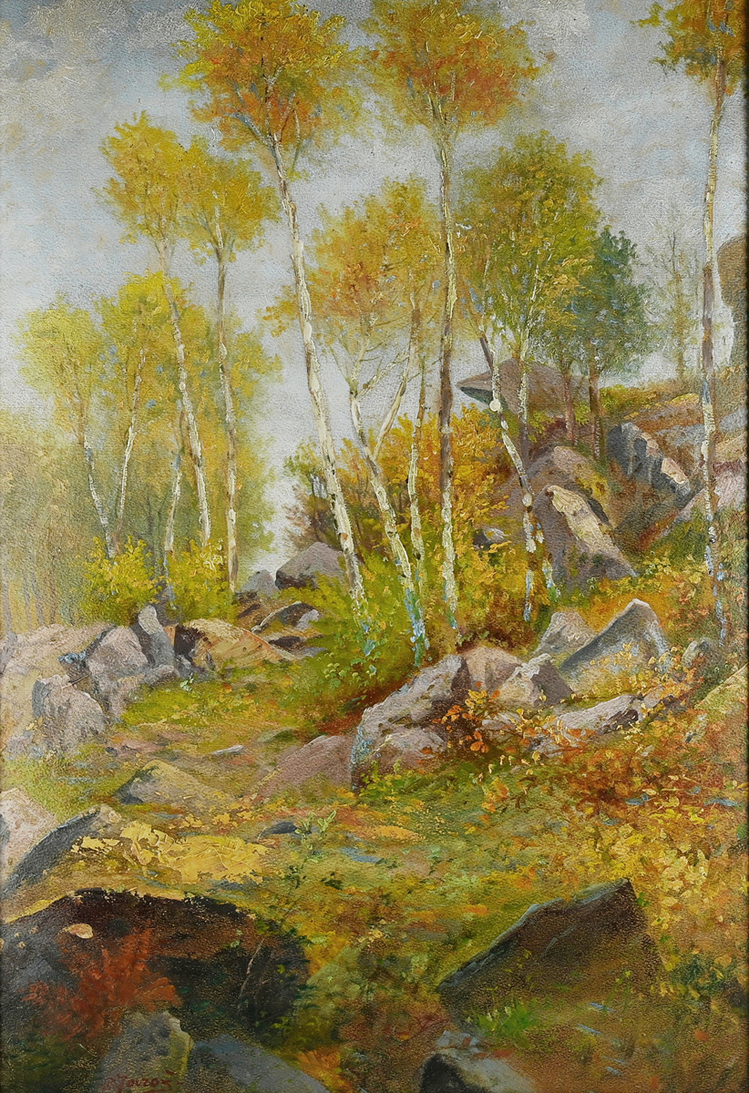Bohumil Jaroš (1856-1924) - V březovém hájku