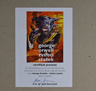 Boris Jirků (1955) - Z knihy George Orwella : Zvířecí statek (rozzuření psi)
