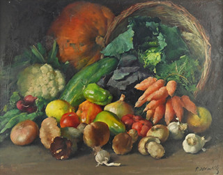 František Hladík (1887-1944) - Zátiší se zeleninou
