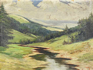 Stanislav Holeček (1900-1976) - V údolí