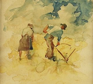 František Hladík (1887 - 1944) - O žních