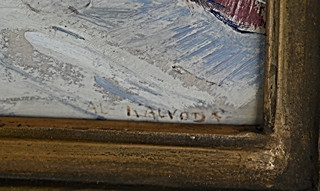 Alois Kalvoda (1875-1934) - Zimní nálada