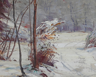 Alois Kalvoda (1875-1934) - Zimní nálada