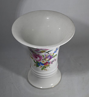 váza Rosenthal, květinový motiv, flíčky