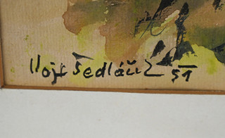 Vojtěch Sedláček (1892-1973) - Na poli