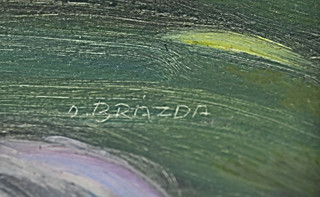 Oskar Brázda (1887 -1977) - Na louce