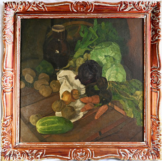 Valentin Držkovic (1888-1969) - Zátiší se zeleninou
