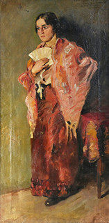 František Hofman (1891-1969) - Dáma s vějířem