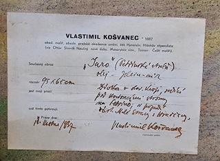 Vlastimil Košvanec (1887 - 1961) - „Jaro (Petřínská stráň)“, 1937