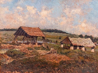 František Pečinka (1869 - 1917) - Letní krajina