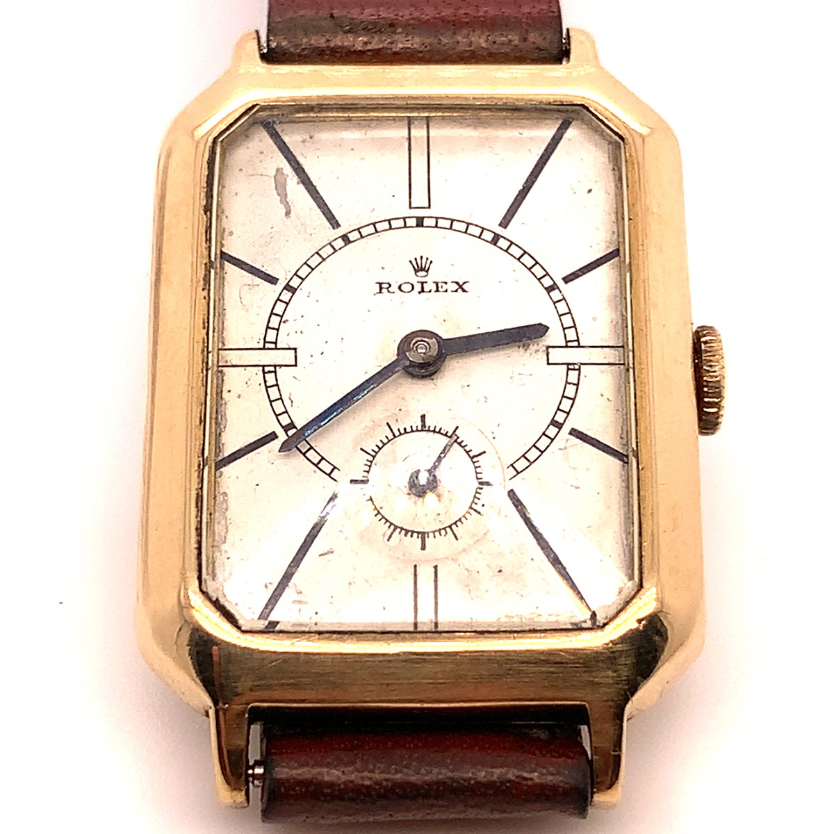 Zlaté náramkové hodinky ROLEX | Švýcarsko 1930