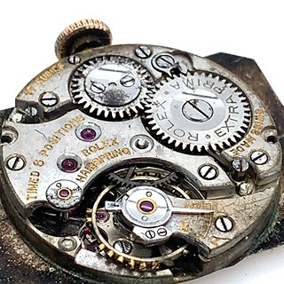 Zlaté náramkové hodinky ROLEX | Švýcarsko 1930