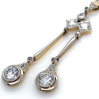 Kolier s diamanty | Art deco | Československo 1925