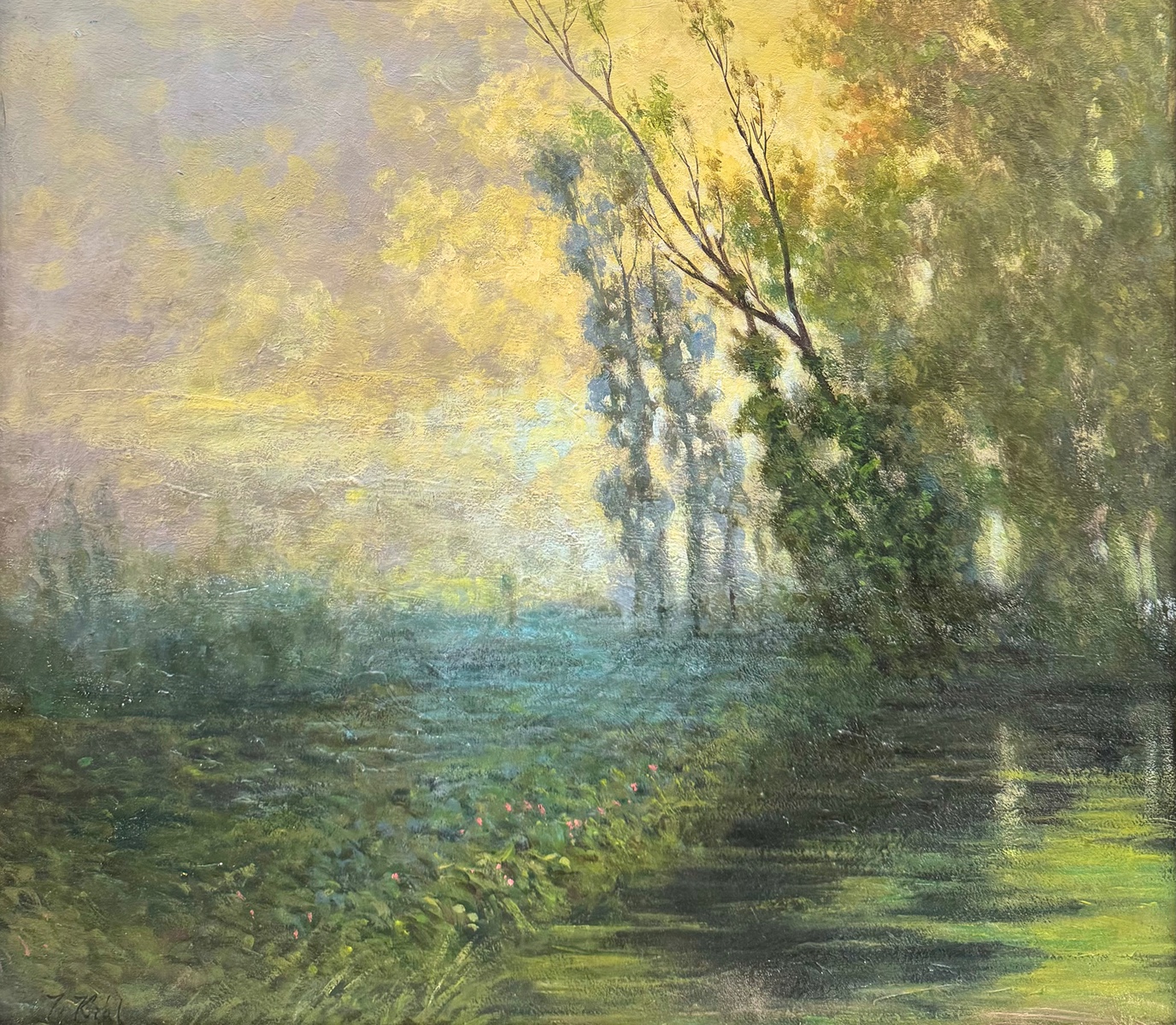 Josef Král (1877 - 1914) - Květy v ranní mlze
