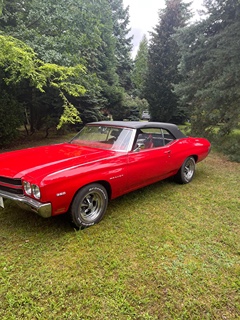 Chevrolet Chevelle 1970 – 5.7L V8, manuál