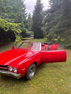 Chevrolet Chevelle 1970 – 5.7L V8, manuál
