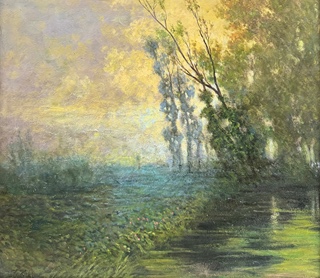 Josef Král (1877 - 1914) - Květy v ranní mlze