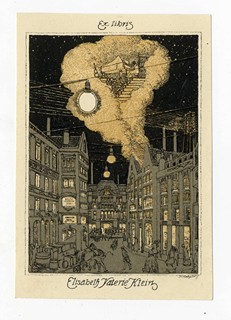 Staeger Ferdinand (1880-1976) - Ex Libris Elisabeth Valerie Klein
