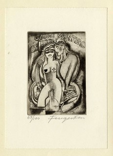 Fingesten, Michel (1884-1943) - Ex Libris Gianni Mantero