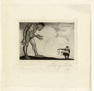 Fingesten, Michel (1884-1943) - Ex Libris Steiner