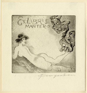 Fingesten, Michel (1884-1943) - Ex Libris Mantero