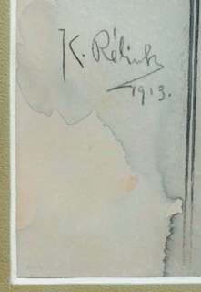 Rélink Karel (1880-1945) - "Kolombína - dáma se špacírkou"