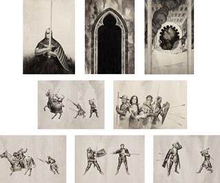 João Ruas - Collection of 8 drawings Kingdom Come: Deliverance II