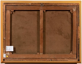 Josef Thoma ( 1828-1899) - Alpine Landscape with a Mill