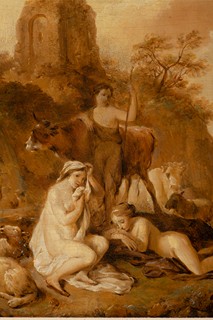 Christian Wilhelm Ernst Dietrich - HARMONIC HERDERS' IDYLL WITH NIMPHS - HARMONIC HERDERS' IDYLL WITH NIMPHS