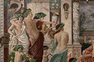 Anselm Feuerbach (1829-1880) attributed
- Das Gastmahl des Platon (Plato's Symposium).