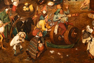 After Pieter Bruegel the Elder (c. 1525/30 - 1569) - The Fight Between Carnival and Lent