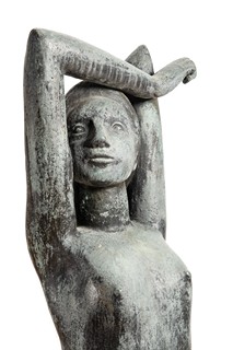 Jiří Kryštůfek (1932 - 2016) - Ráno (velká exteriérová bronzová plastika)