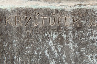 Jiří Kryštůfek (1932 - 2016) - Ráno (velká exteriérová bronzová plastika)