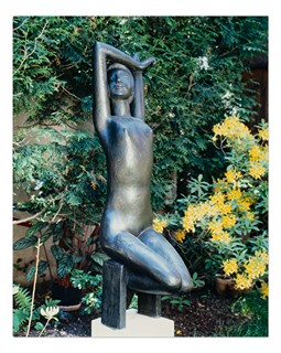 Jiří Kryštůfek (1932 - 2016) - Ráno (velká exteriérová bronzová plastika)