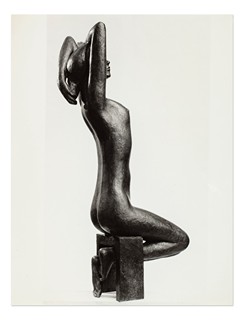 Jiří Kryštůfek (1932 - 2016) - Ráno (velká exteriérová bronzová plastika)